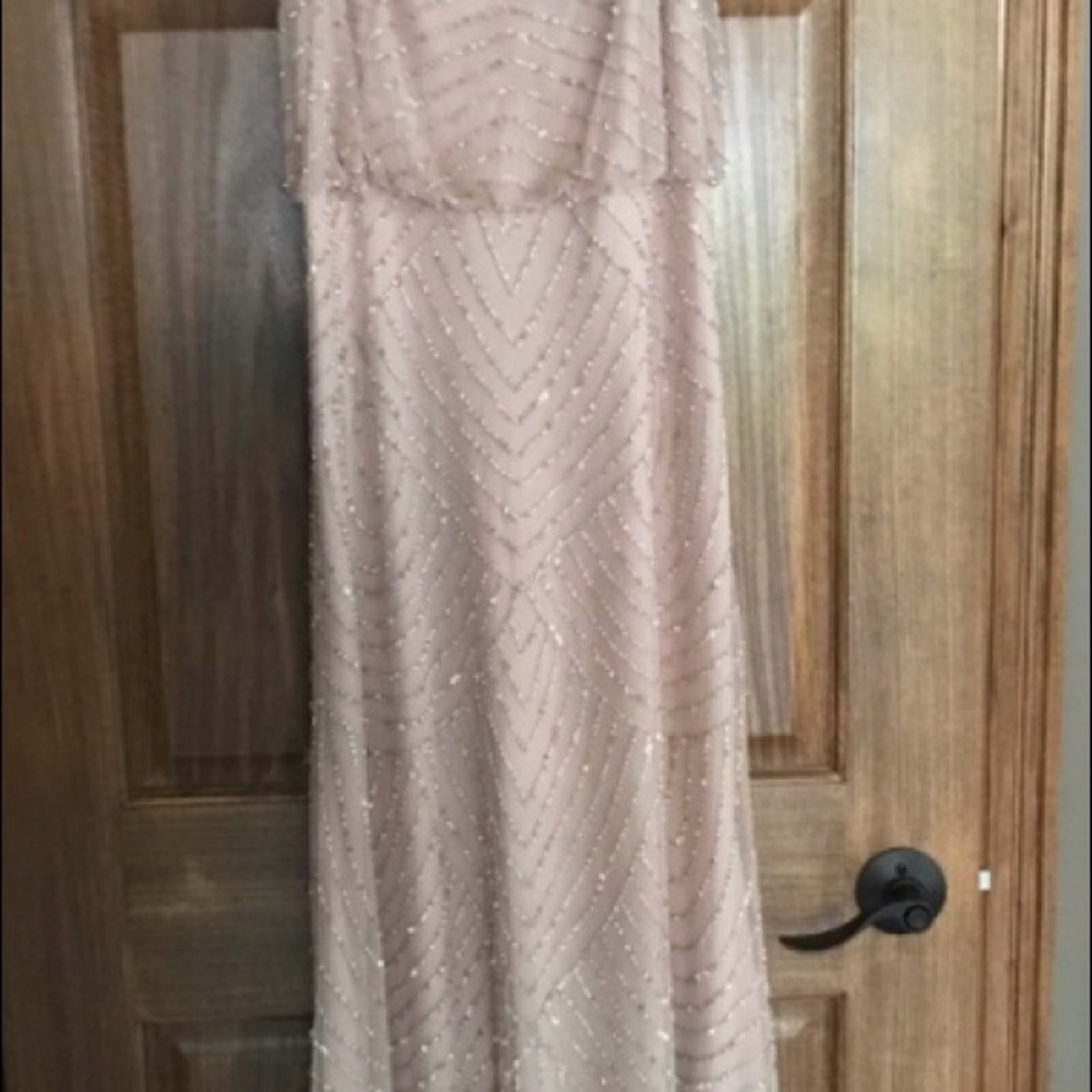 Art Deco Blouson Beaded Dress